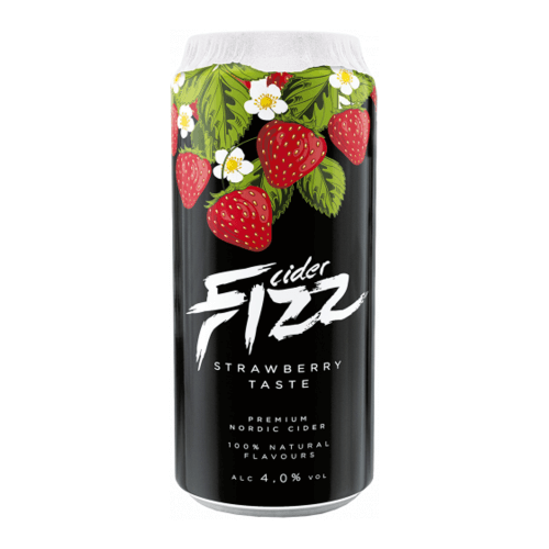 Fizz Cider Erdbeere | 0,5 l
