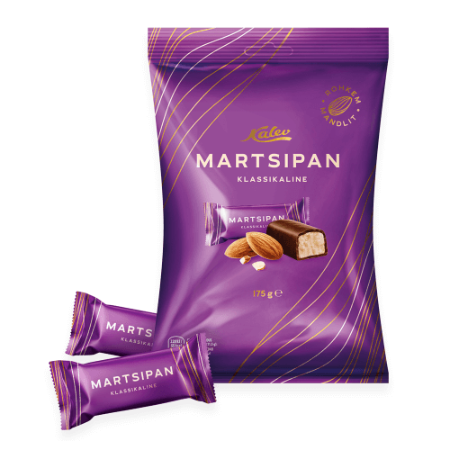 Kalev klassische Marzipan Bonbons mit Kakao | 175 g Kalev klassische Marzipan Bonbons 175g