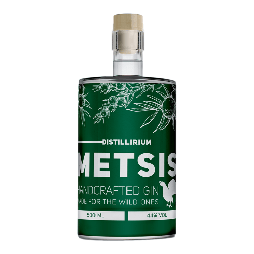 Distillirium Metsis Handcrafted Gin | 500 ml Ein Metsis Handcrafted London Dry Gin aus dem estnischen Hause Distillirium.