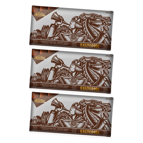 Kalevipoeg Milchschokolade mit Mandeln | 900 g