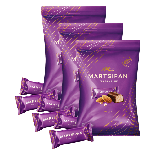 Kalev klassische Marzipan Bonbons Set | 525 g Kalev klassische Marzipan Bonbons 525g