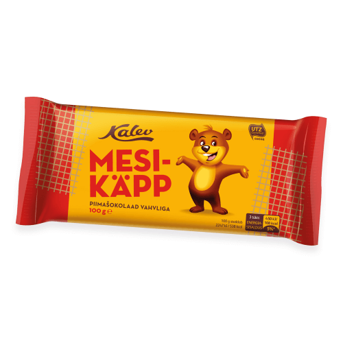 Kalev Mesikäpp Schokolade mit Waffel | 100 g