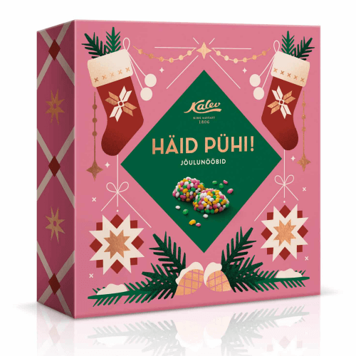Kalev Weihnachtsknöpfe Joulunööbid | 125 g Kalev Weihnachtsknöpfe Joulunööbid aus Tallinn in Estland.