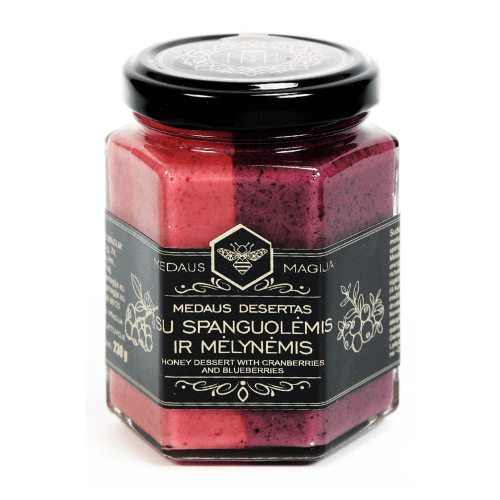 Medaus Magija Honig mit Blaubeere & Cranberry | 230 g