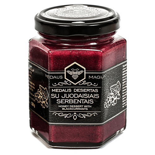 Medaus Magija Honig mit schwarzen Johannisbeeren | 250 g