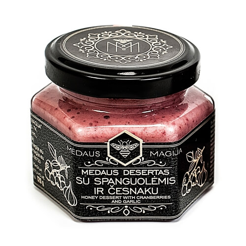 Medaus Magija Honig mit Cranberry Knoblauch | 120 g
