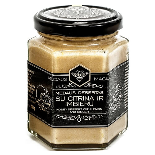 Medaus Magija Honig mit Zitrone & Ingwer | 250 g