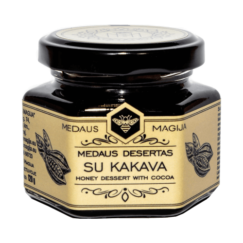 Medaus Magija Honig mit Kakao | 120 g Medaus Magija Honig mit Kakao 120g