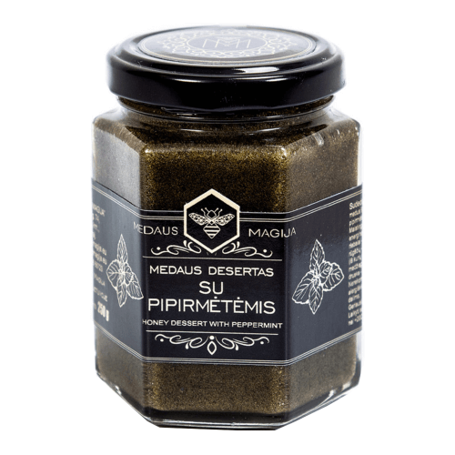 Medaus Magija Honig mit Pfefferminze | 250 g Medaus Magija Honig mit Pfefferminze 250g