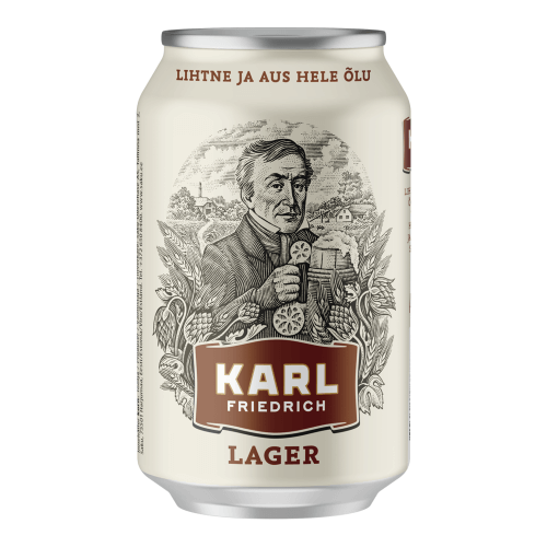 Saku Karl Friedrich Lager | 0,33 l Saku Karl Friedrich Lager 330ml