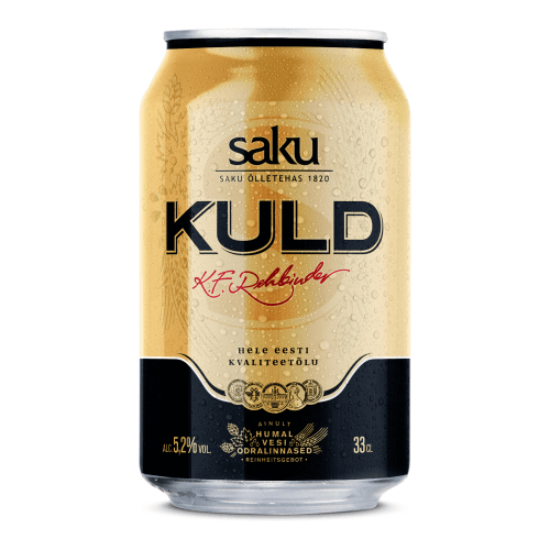 Saku Kuld | 0,33 l Saku Kuld 5,2 0,33l